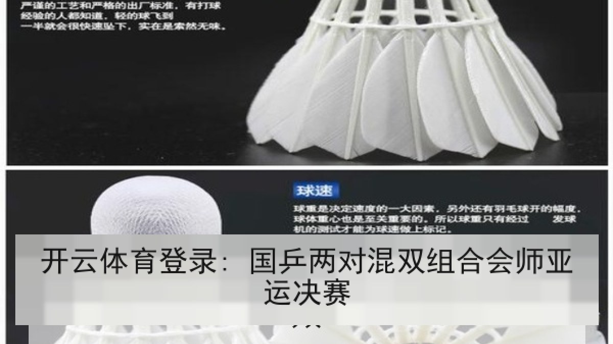 开云体育登录: 国乒两对混双组合会师亚运决赛